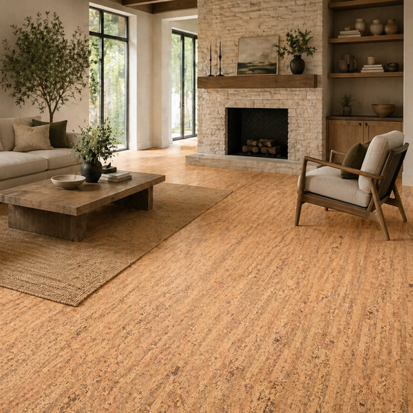 Amorim Klick-Korkboden – Linen Natural – pro m²