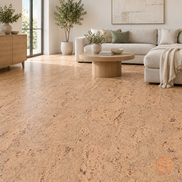 ClimaCork Klick-Korkboden - Comprido Sand - pro m²