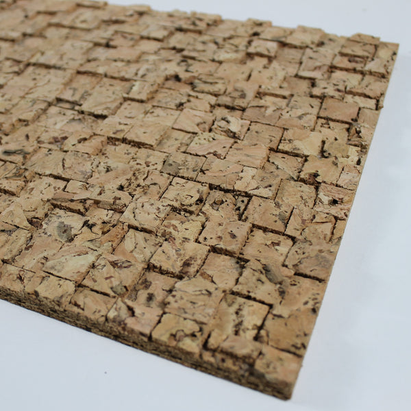 Wandkork Mosaik 3D 90 x 30 cm.