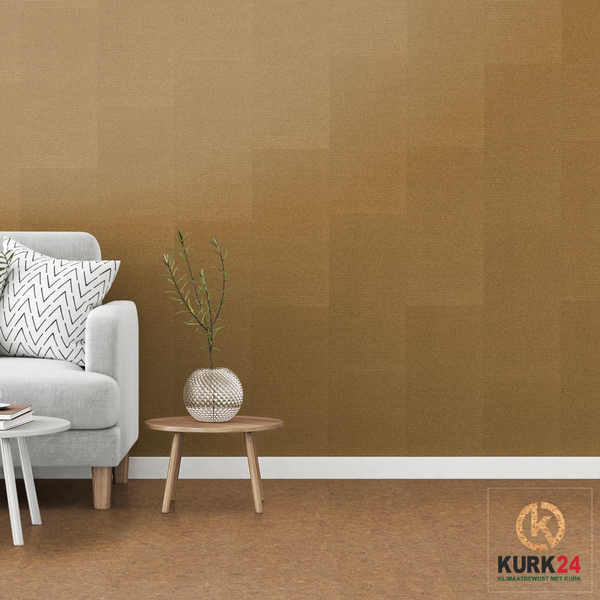 Akoestische wandkurk - Tatami Naturel  - 4mm. dik - per m²