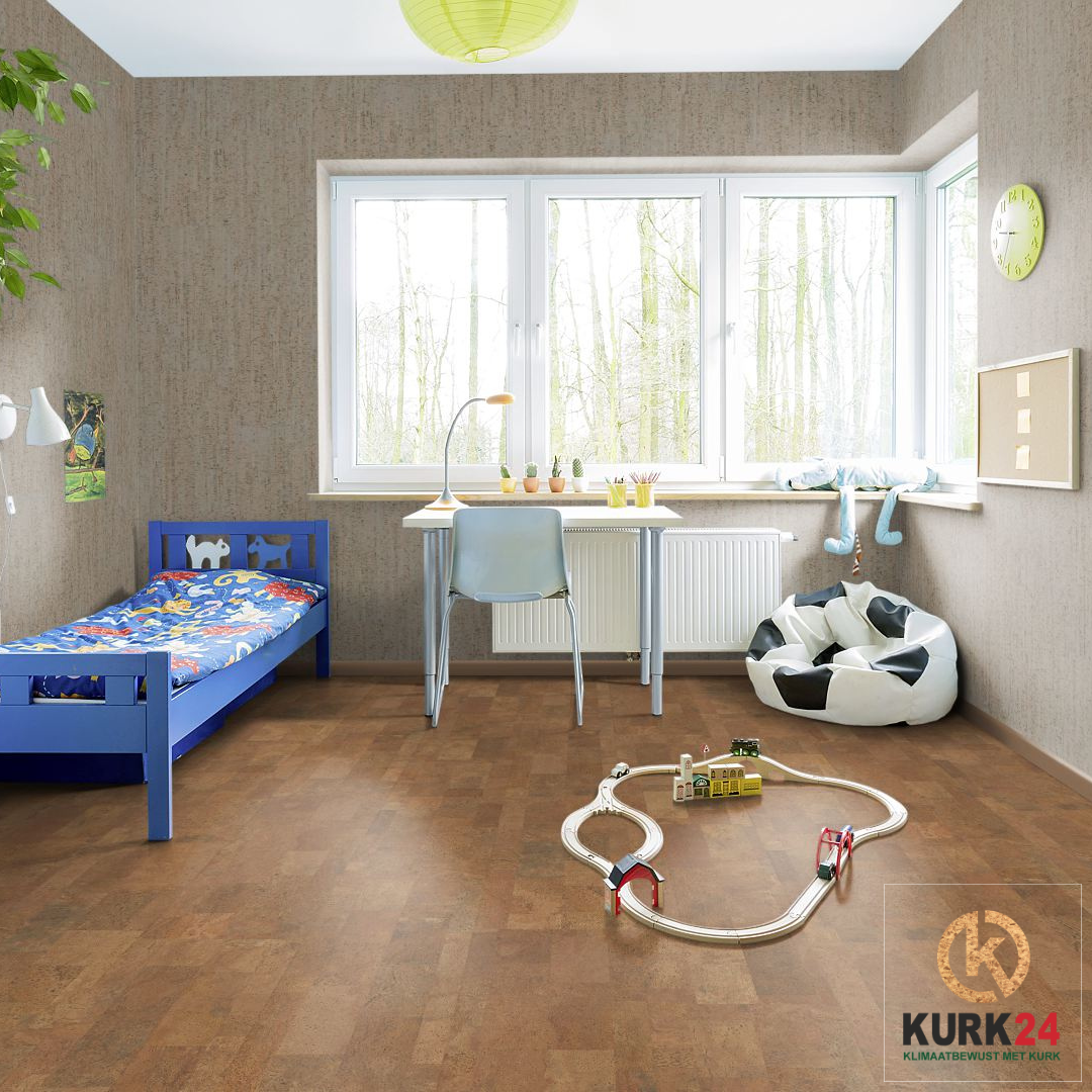Granorte Gelakte plak kurkvloer - Element Rustic - 60 x 30 cm. - Per m²