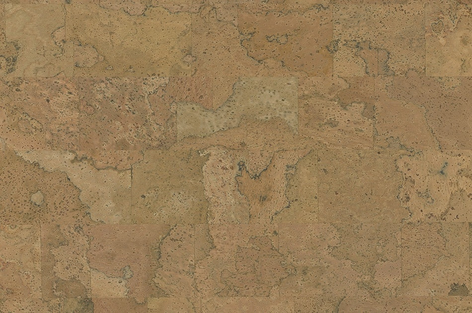 Granorte Gelakte plak kurkvloer - Element Wave- 60 x 30 cm. - Per m²