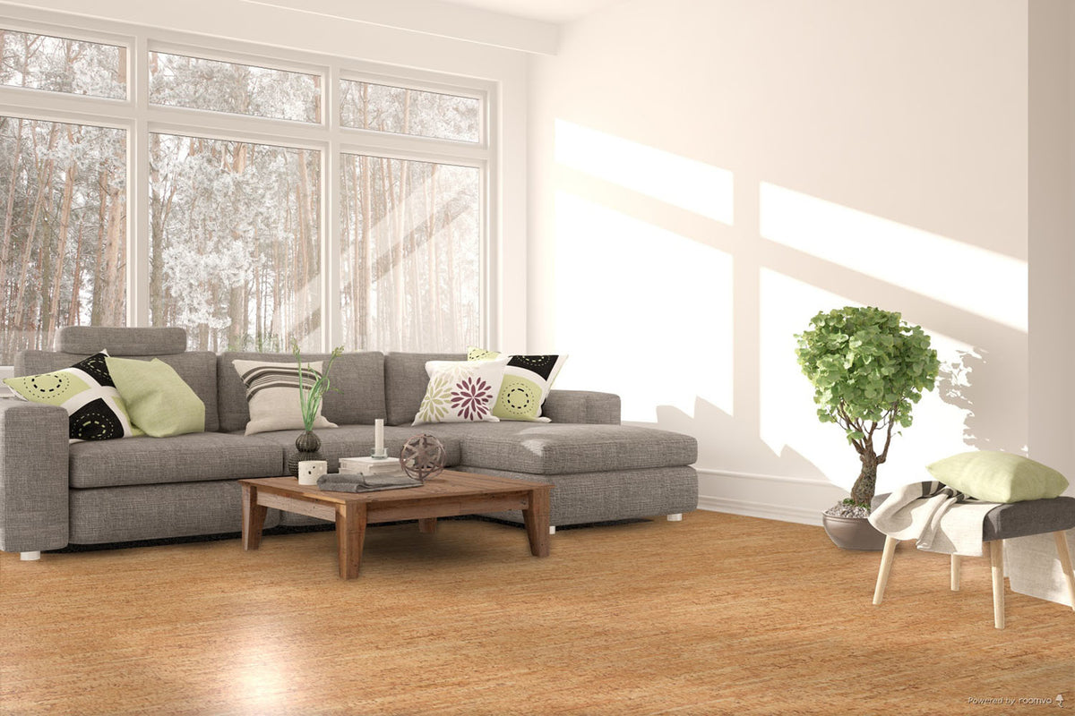 Granorte Granorte Parallel - gelakte plak kurkvloer - 60 x 30 cm - Per m²
