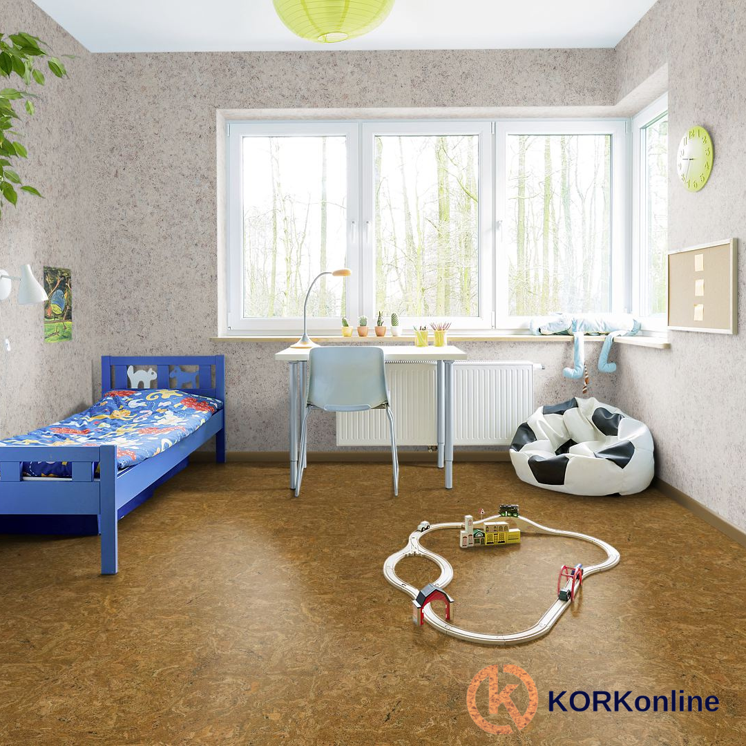 Granorte Lackierter Korkboden - River - 60 x 30 cm. - pro m2