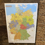 Korkonline Kork-Pinnwand – Landkarte Deutschland - 118 x 82 cm