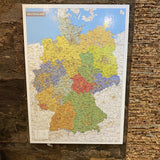 Korkonline Kork-Pinnwand – Landkarte Deutschland - 118 x 82 cm