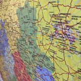 Korkonline Kork-Pinnwand – Landkarte Deutschland - 118 x 82 cm