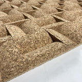 Kurk24 3D Akoestische kurkplaat Design  Intarsio - 60 x 60