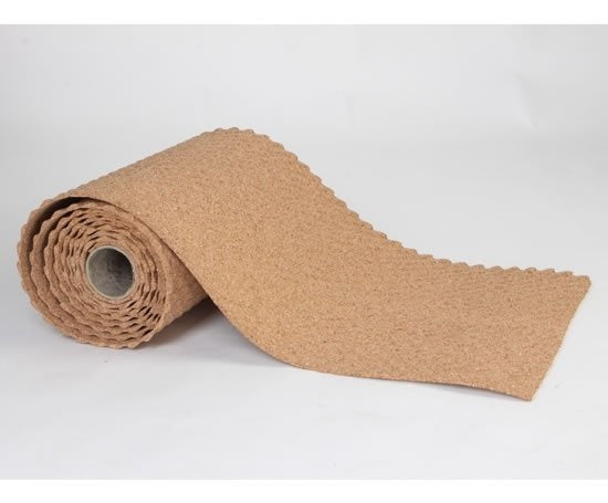 Kurk24 Acousticork kurkrol - 5-10mm dik - 100cm breed - VOORGELIJMD
