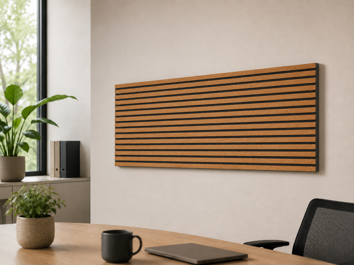 Kurk24 AcoustiPin Kurk Prikbord – Akoestisch Design Prikbord – 118 x 59 cm