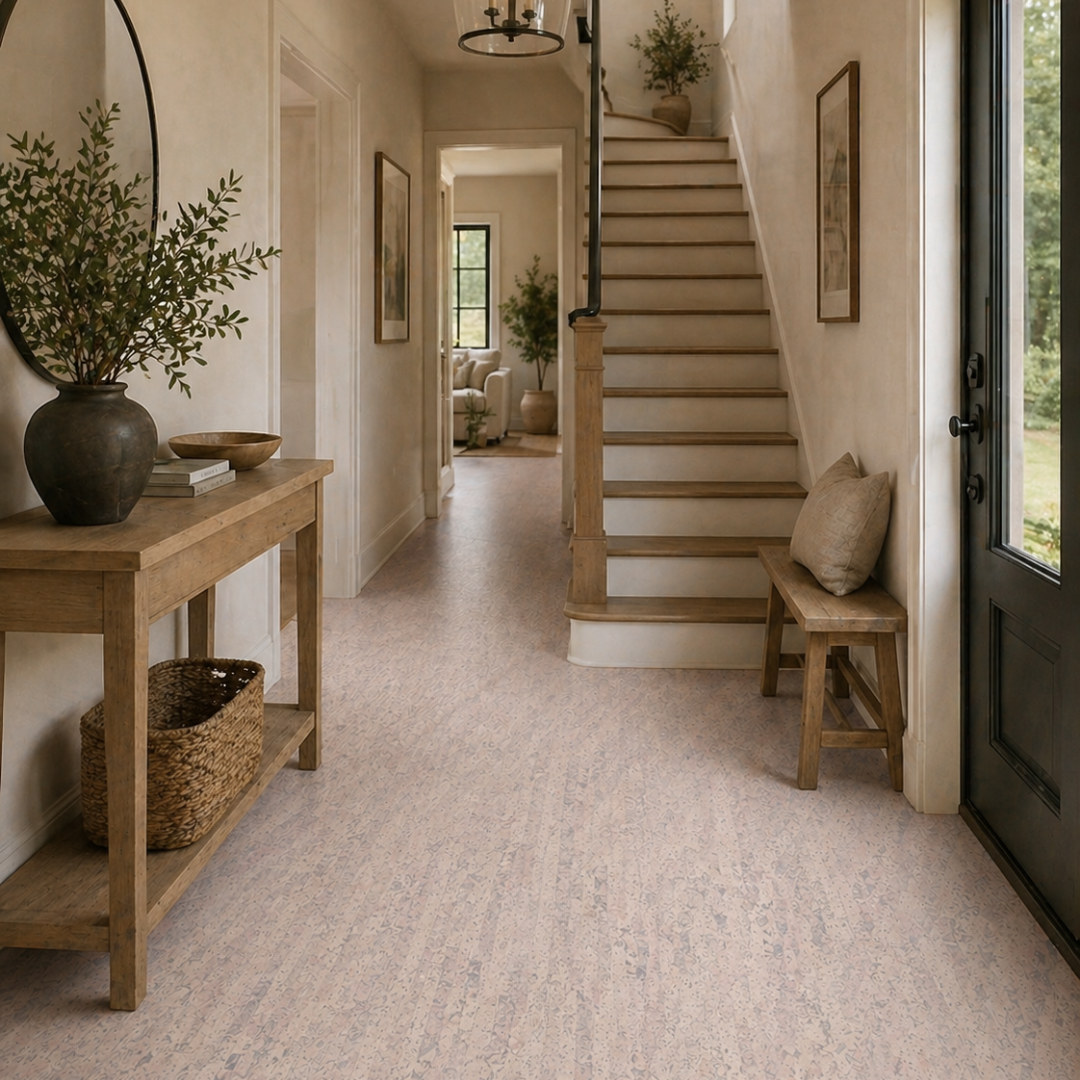 Kurk24 Amorim Klick-Korkboden – Linen Champagne– RESPOSTEN 49m2