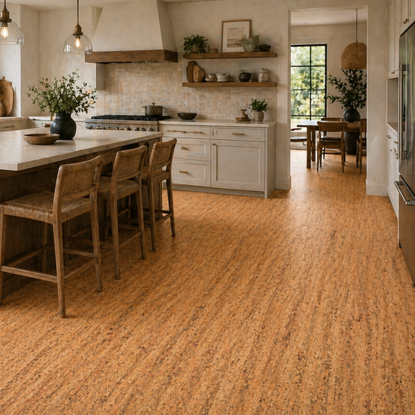 Amorim Klick-Korkboden – Linen Natural – RESTPOSTEN 32m2