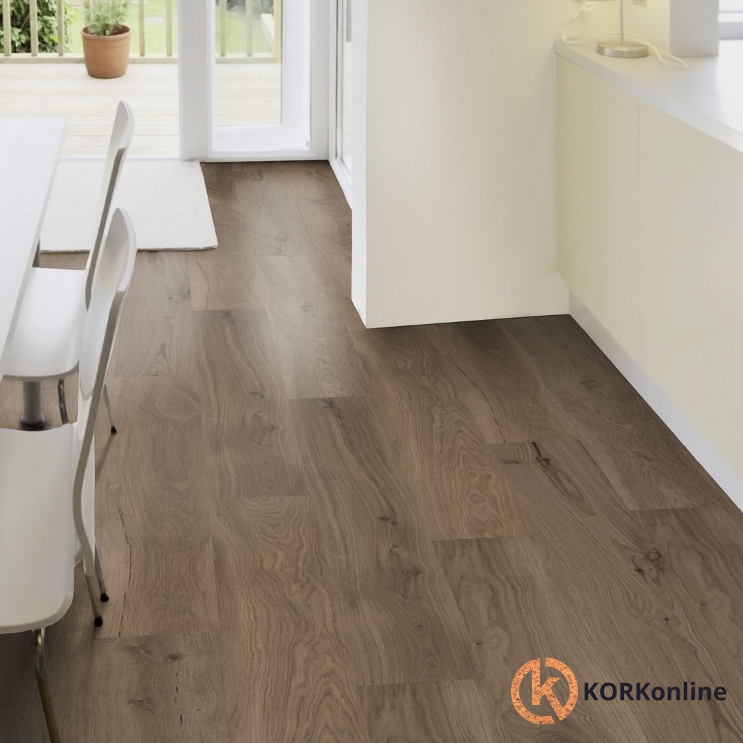 Kurk24 Amorim Klickboden Holz Natural - Dakota Eiche Braun - RESTPOSTEN 25m²