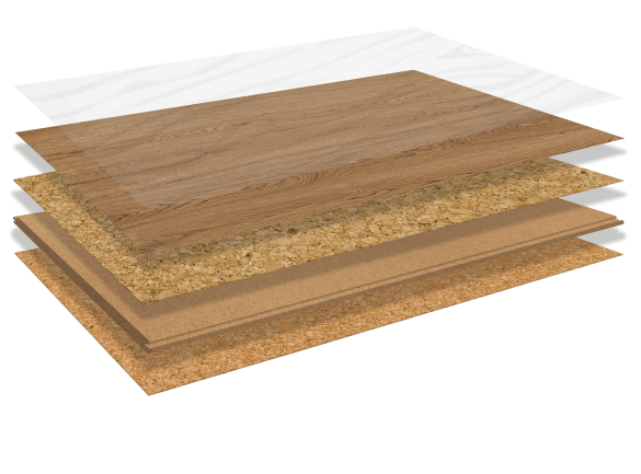 Kurk24 Amorim klikvloer Hout Natural - Dakota Eiken Bruin - Partij a 30m2