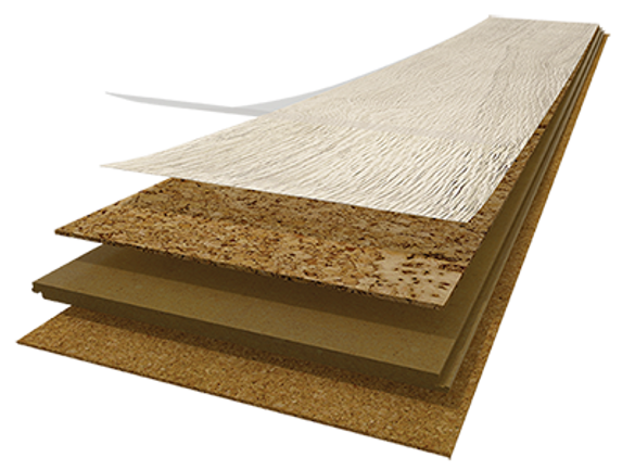 Kurk24 Amorim klikvloer Hout Natural START - Antiek Eiken Tabak - per m2