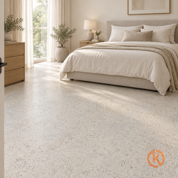 ClimaCork Klick-Korkboden - Evora White - pro m²