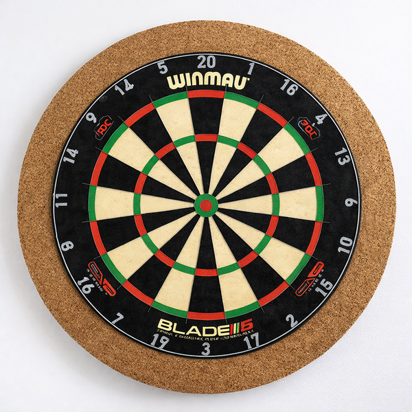 Dartscheibe Rückwand - RUND - 80cm - 9mm Multiplex  & 6mm Kork -