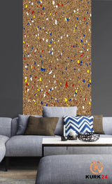 Kurk24 Design kurk prikbord Multicolor - diverse afmetingen