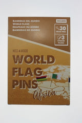 Kurk24 Flaggen-Pins, Fahnen-Pins - AFRIKA - 25 Stück