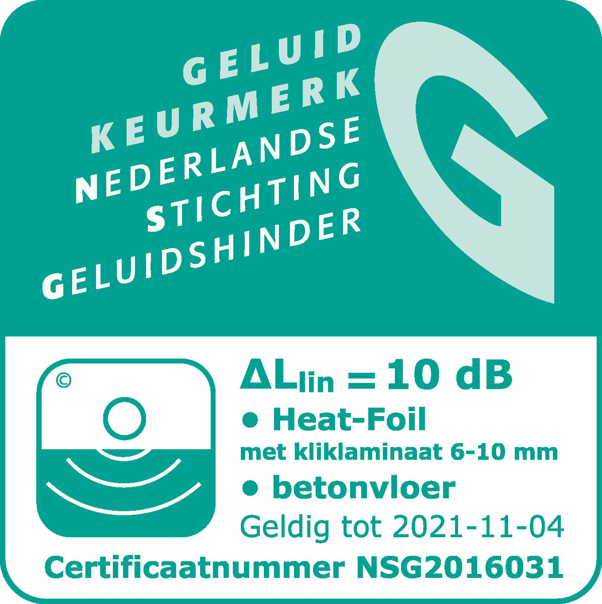 Kurk24 Heat-Foil ondervloer - 10 DB - per m2