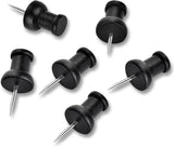 Kurk24 Houten pushpins - 40 stuks - Zwart