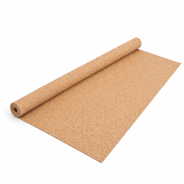Rollenkork Trittschalldämmung -  Stärke: 8 mm - Breite: 1 m - Meterware