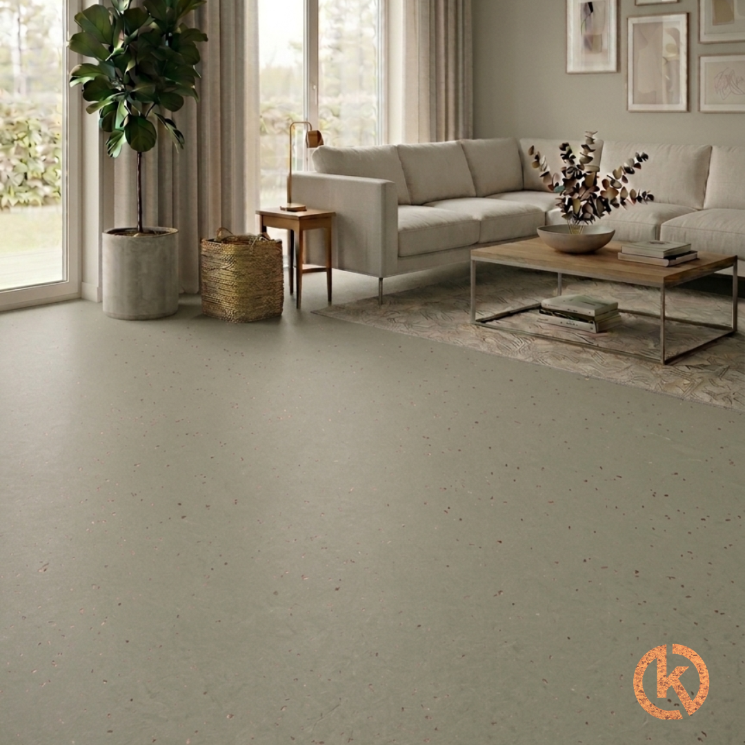 Kurk24 Kurk Klikvloer Linoleum - Cocoa - per m2