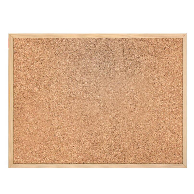 Kurk24 Kurk prikbord - houten lijst - 30 x 40 cm
