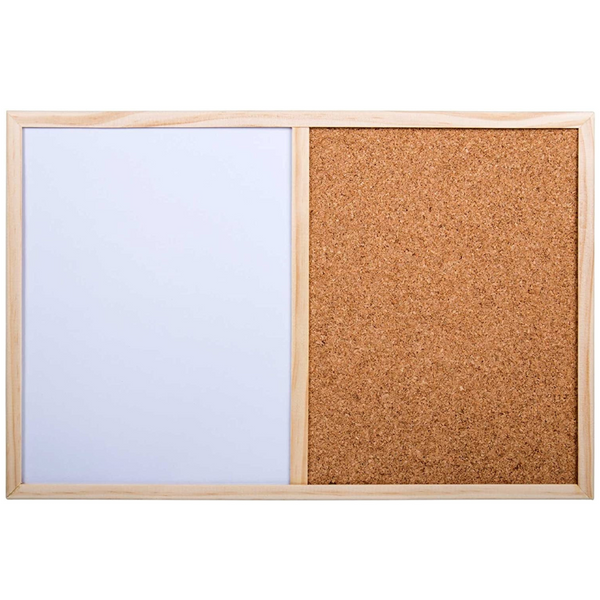 Pinnwand aus Kork - Whiteboard - 20 x 30 cm. AKTION