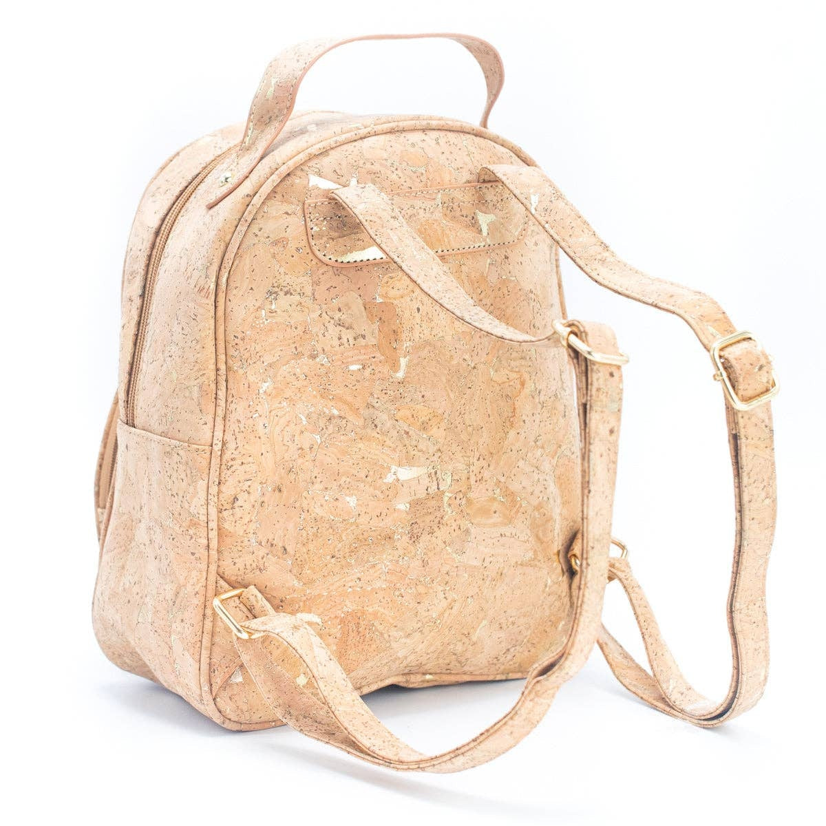 Kurk24 Kurk rugtas - Dames - Naturel Goud - Della