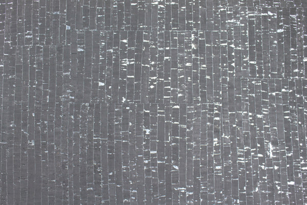 Korktextil - Schwarz Silber - 50 x 70 cm