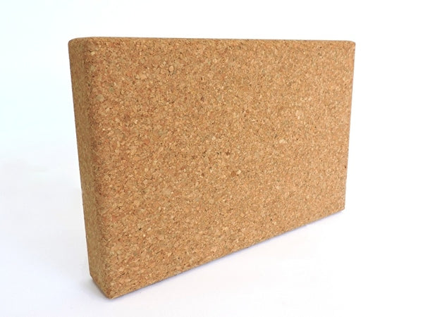 Yogablock aus Kork - 305 x 205 x 50 mm