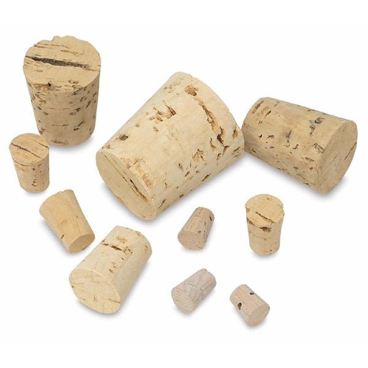 Kurk24 Kurk24 Conische Natuurkurk - 12 x 10 x 17 mm