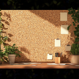 Kurk24 Naturel - Prikwandkurk tegel - 60 x 30 cm - 8mm dik