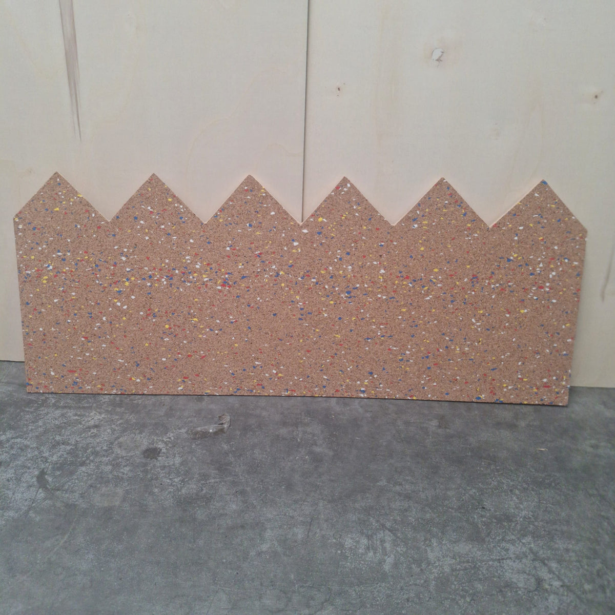 Kurk24 OUTLET - Prikbord - Huizen - 50 x 120 cm - Kurk + 10mm zachtboard