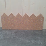Kurk24 OUTLET - Prikbord - Huizen - 50 x 120 cm - Kurk + 10mm zachtboard