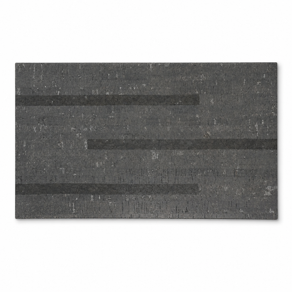 Klebe-Korkboden – Linn Grafite – 60 x 30 cm – 4 mm stark – pro m2