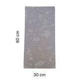 Kurk24 Plak kurkvloer - Shell Grafite - 60 x 30 cm - 4 mm dik - per m2