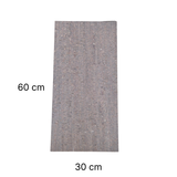 Kurk24 Plak kurkvloer - Traces Grafite - 60 x 30 cm - 4 mm dik - per m2