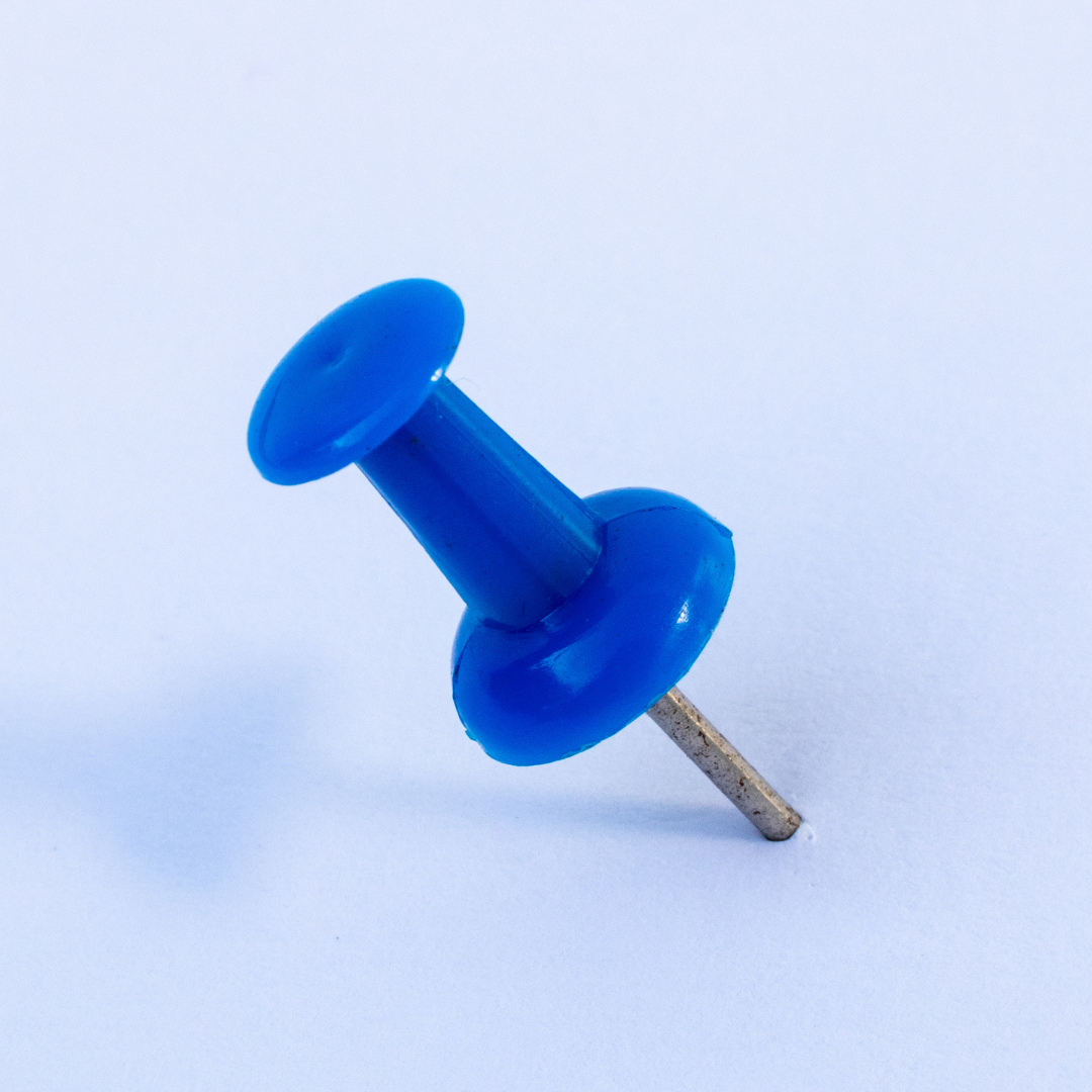 Kurk24 Push pins - Blauw - 100 stuks