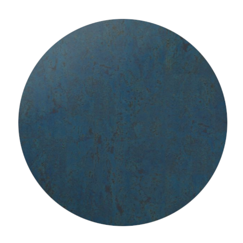 Kurk24 Rond Kurk Prikbord Navy Blue - Diverse Maten