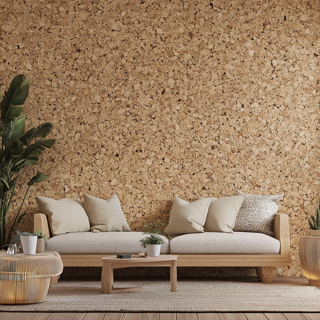Kurk24 Rustic - Prikwand kurkplaat - 60 x 30 cm - 8mm dik