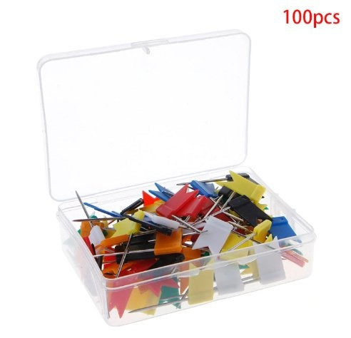 Flaggen-Pins (Fahnen-Pins) – 100 Stück