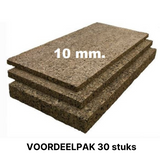Kurk24 VOORDEELPAK - Geëxpandeerde kurkplaten - 100 x 50 cm -  30 stuks - 10mm