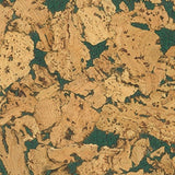 Kurk24 Wandkurk 'Country Green' GEWAXT - 60 x 30 cm - 3mm dik - per  m²