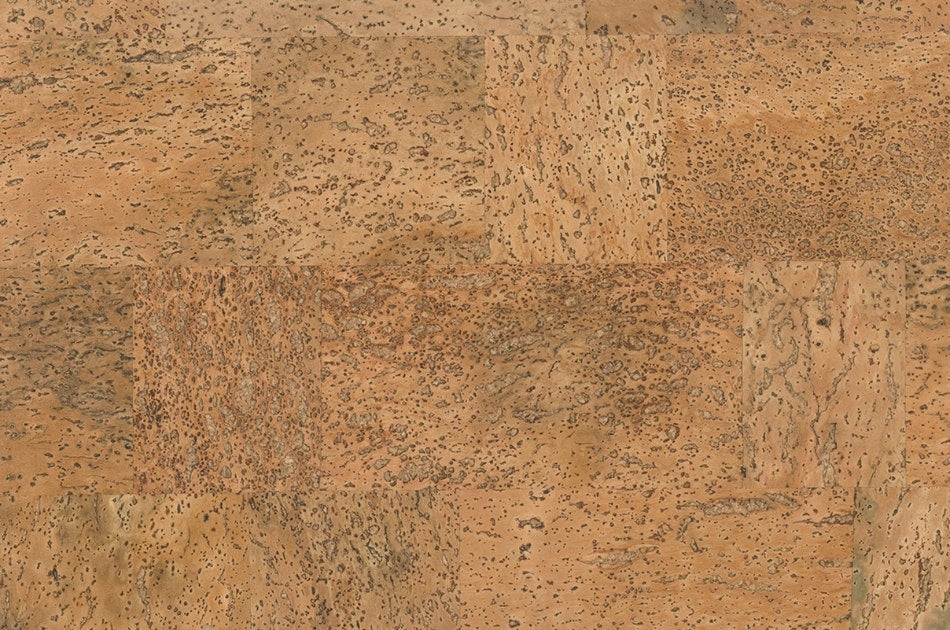 Kurk24 Wandkurk 'Element Rustic ' GEWAXT - 60 x 30 cm - 3mm dik - per m²