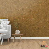 Kurk24 Wandkurk 'River' GEWAXT - 60 x 30 cm - 3mm dik - per m²