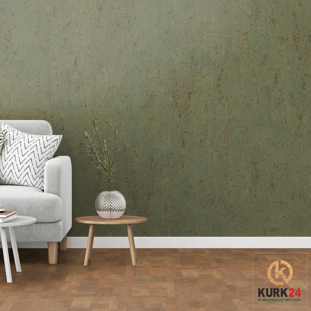 Kurk24 Wandkurk ' Rustic Spring' GEWAXT - 3mm dik - per m²